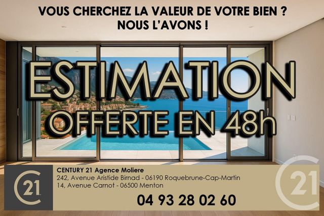 Afficher la photo en grand Appartement F2 à vendre - 2 pièces - 45 m2 - Roquebrune Cap Martin - 06 - PROVENCE-ALPES-COTE-D-AZUR
