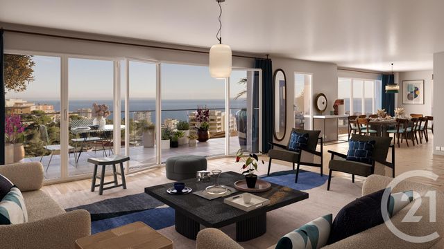 Appartement F4 à vendre - 4 pièces - 120,30 m2 - Beausoleil - 06 - PROVENCE-ALPES-COTE-D-AZUR