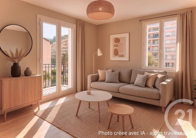 Appartement F3 à vendre MENTON